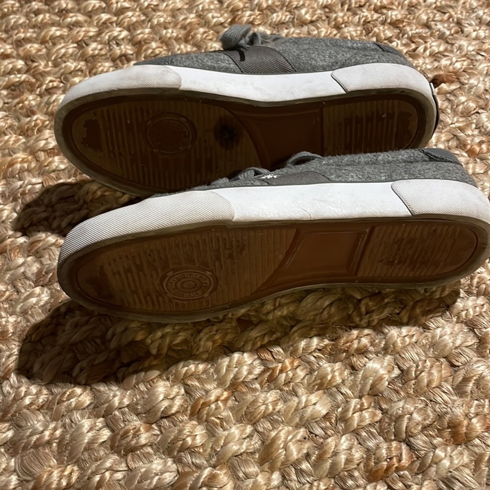 Polo Terrycloth Grey Tennis Shoes - Picture 2 of 4